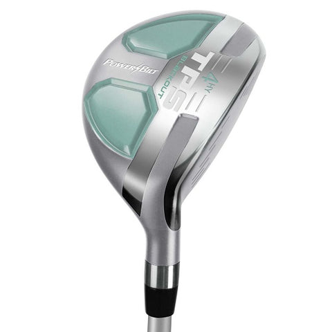 PowerBilt Golf TPS Blackout Ladies Hybrid Utility Clubs