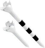 Maxfli Performance Series Low Resistance White Golf Tees - 50 pack