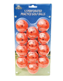 OnCourse Golf Perforated Practice Golf Balls