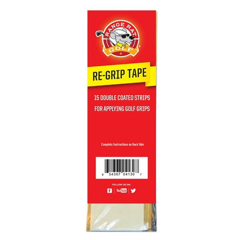 Range Rat Golf Grip Tape Strips - 15 pack