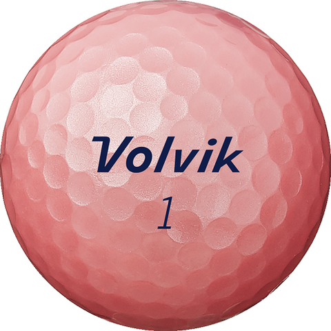 Volvik Solice Pink 3 Ball Sleeve