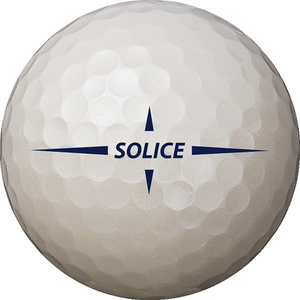 Volvik Solice White 3 Ball Sleeve