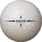 Volvik Solice Half Dozen White/Blue