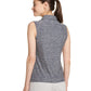 Izod Golf Ladies Sleeveless Heather Polo