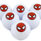 Spiderman Marvel Golf Balls 6 pack