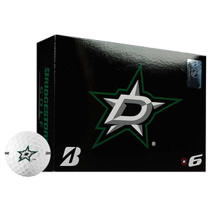 Bridgestone e6 NHL Licensed Dallas Stars Golf Balls