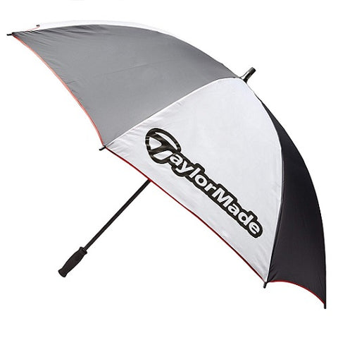 TaylorMade 60" Single Canopy Umbrella - White & Black
