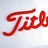 Titleist Golf Tour Elite Fitted Hat - White/Red