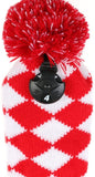 Volf Golf Knit Red White Diamond Headcover Set