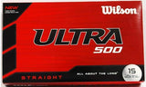 Wilson Ultra 500 Golf Balls 15 pack