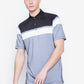 Jack Nicklaus Black Label by Perry Ellis Yarn Dyed Color Block Polo Shirts