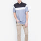 Jack Nicklaus Black Label by Perry Ellis Yarn Dyed Color Block Polo Shirts