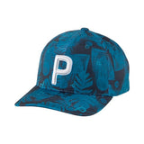 Puma Beach Print P Snapback Golf Hat