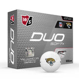 Wilson Staff Duo Soft + NFL Team Licensed Golf Balls