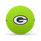 Wilson Staff Duo Optix NFL Team Licensed Golf Balls - Matte Green