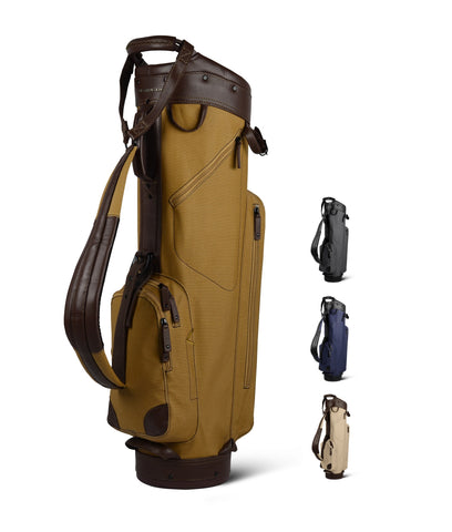 Sun Mountain Golf Canvas & Leather Cart Bag