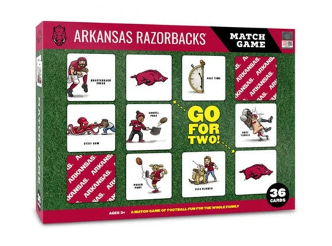 You the Fan! SEC Collegiate Arkansas Razorback Memory Match Game